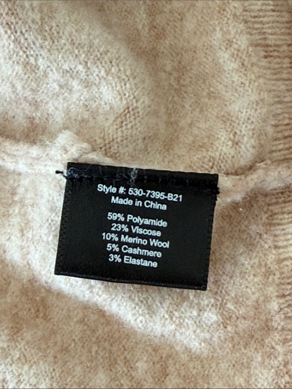 Jenni kayne beige cashmere blend crewneck - Picture 3 of 4